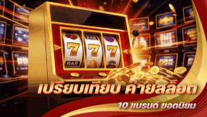 เปรียบเทียบ ค่ายสล็อต
